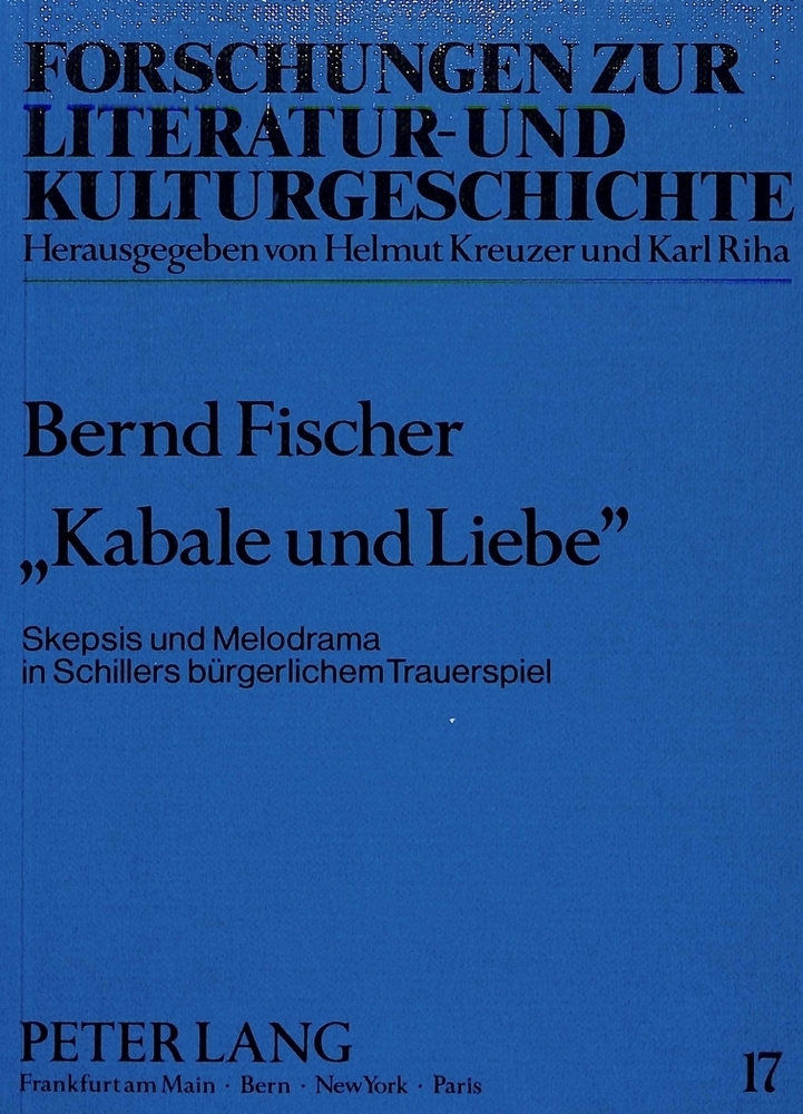 "Kabale und Liebe"