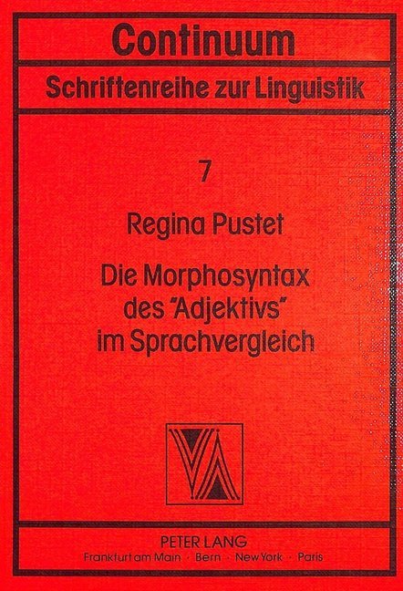 Die Morphosyntax des "Adjektivs" im Sprachvergleich
