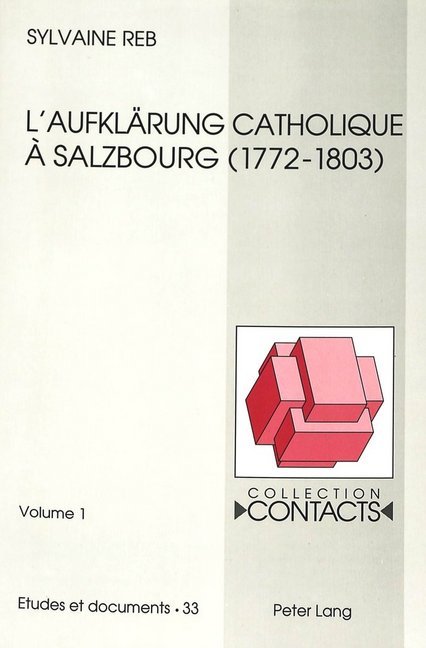 L'Aufklärung catholique à Salzbourg