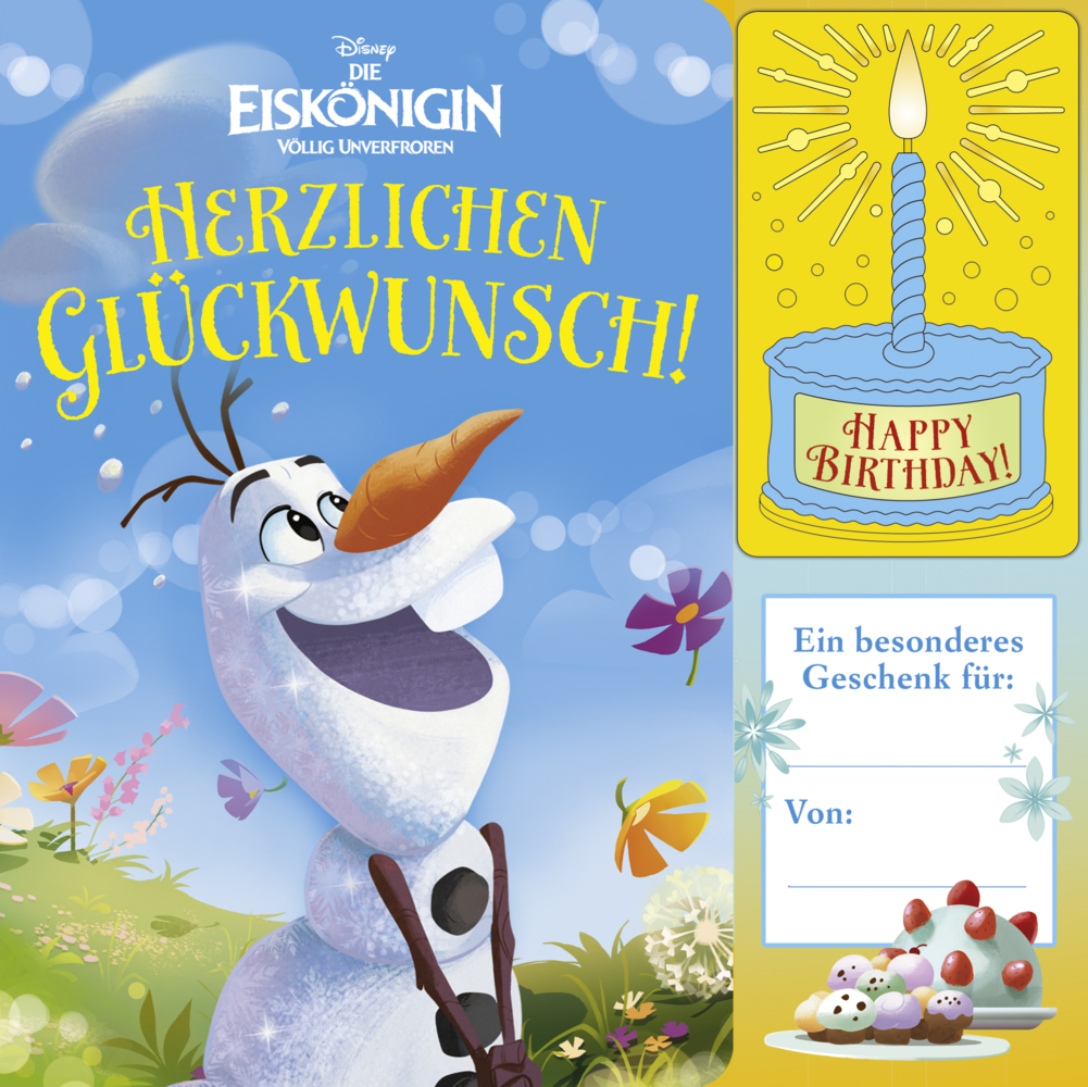 Disney Die Eiskönigin, völlig unverfroren, Herzlichen Glückwunsch!, m. Soundeffekten