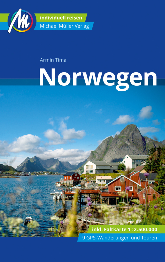 Norwegen Reiseführer Michael Müller Verlag, m. 1 Karte