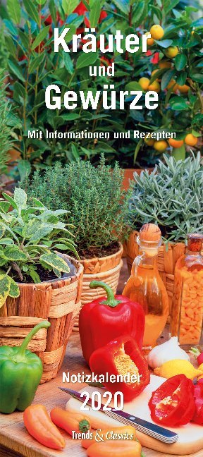 Kräuter & Gewürze, Notizkalender 2020