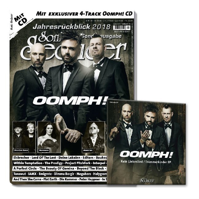 Sonic Seducer Jahresrückblick 2018, m. Audio-CD