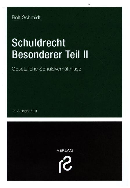 Schuldrecht Besonderer Teil II