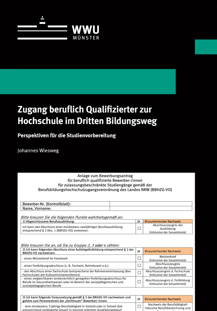 Zugang beruflich Qualifizierter zur Hochschule im Dritten Bildungsweg