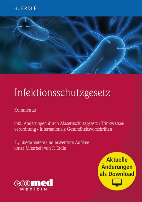 Infektionsschutzgesetz, m. 1 Buch, m. 1 Online-Zugang