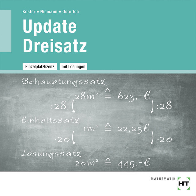 Lehrer-CD Update Dreisatz, CD-ROM