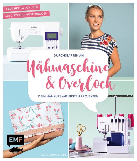 Durchstarten an Nähmaschine & Overlock, 2 Bände