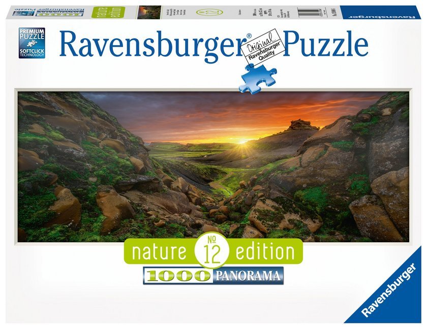 Sonne über Island (Puzzle)
