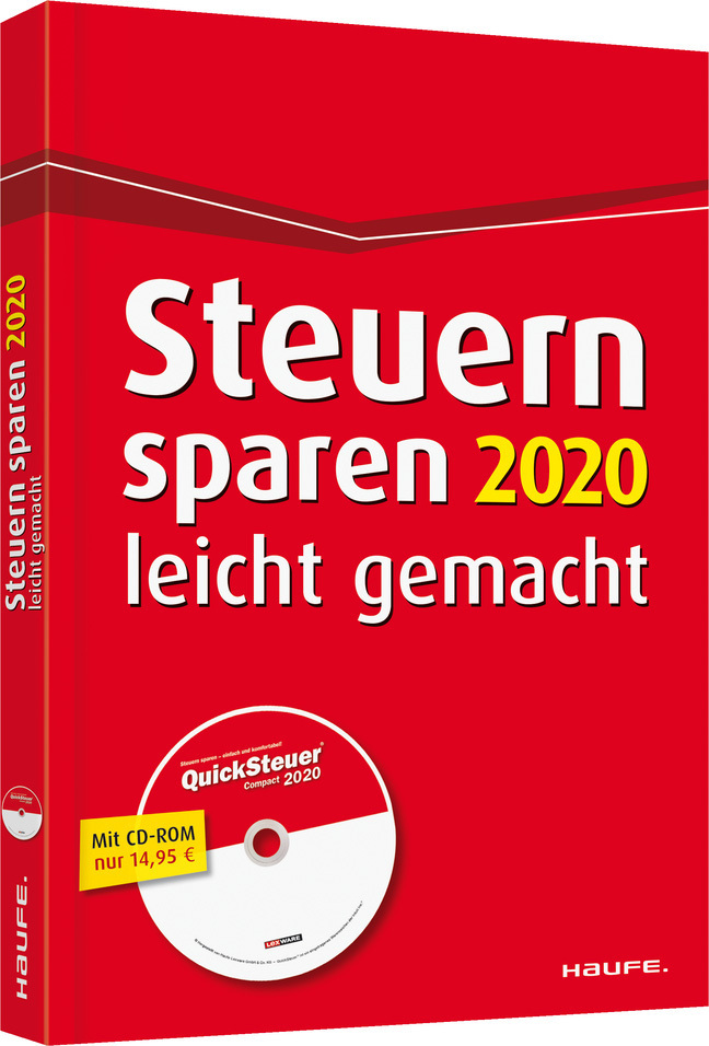 Steuern sparen 2020 leicht gemacht mit CD-ROM