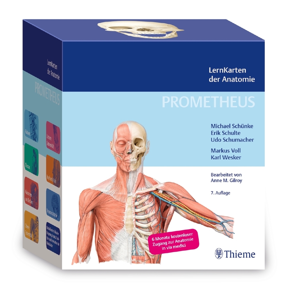 Prometheus, LernKarten der Anatomie