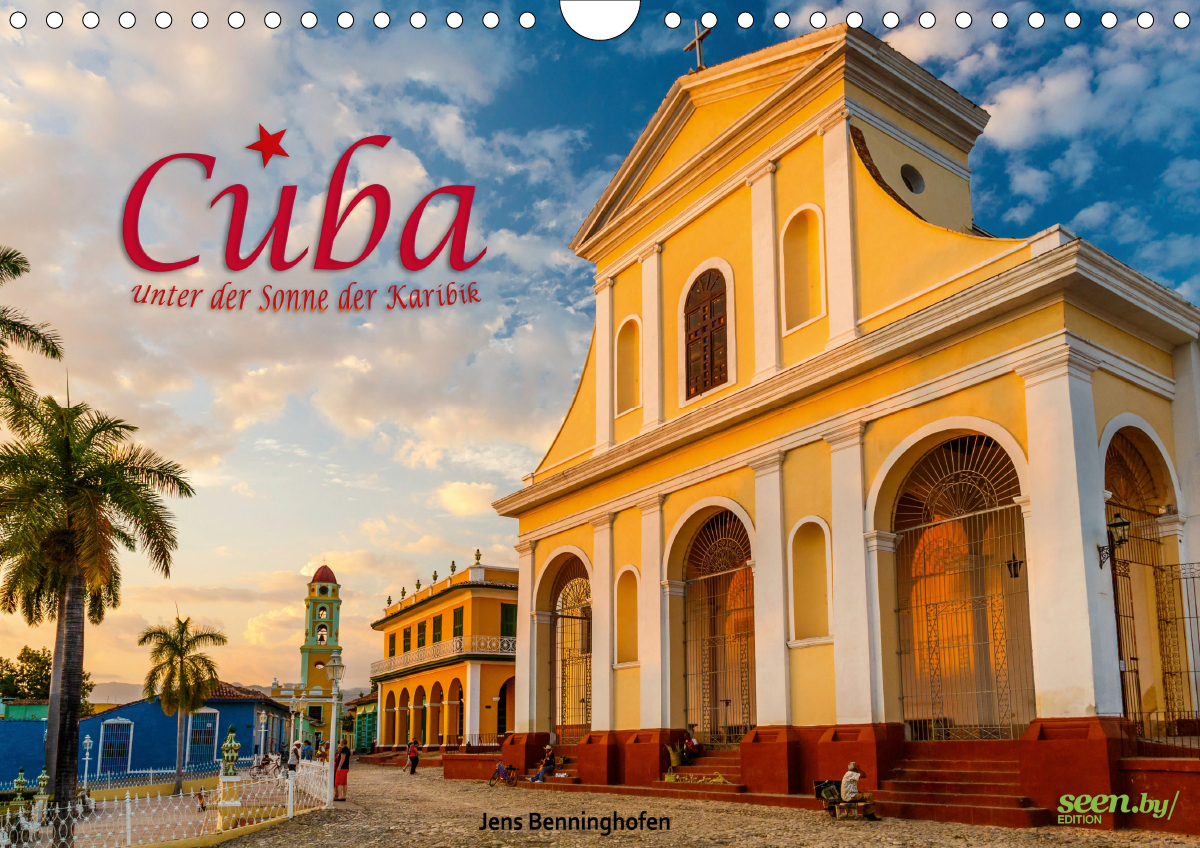 Cuba - Unter der Sonne der Karibik (Wandkalender 2021 DIN A4 quer)