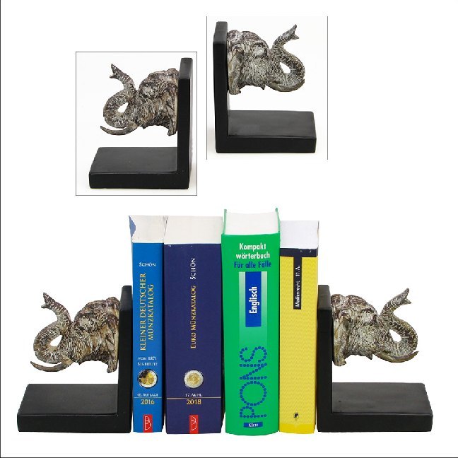 Buchstütze Elefant 2er Set