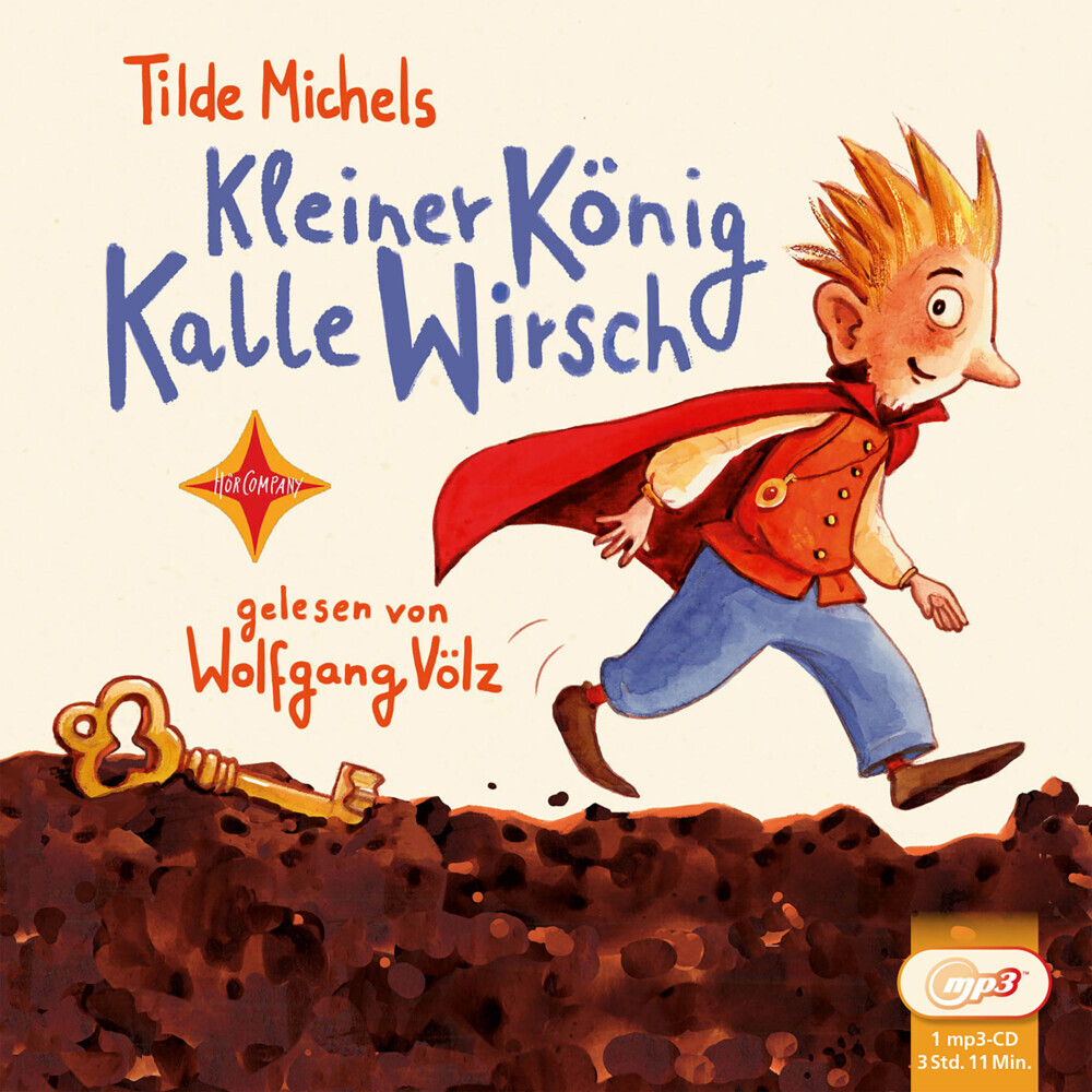 Kleiner König Kalle Wirsch, 1 Audio-CD, 1 MP3