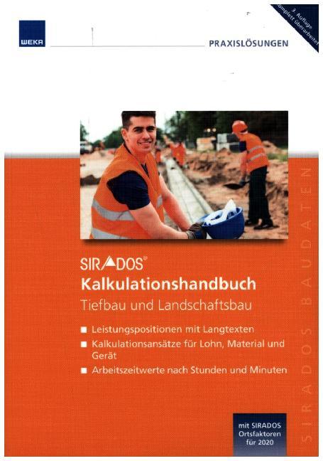 SIRADOS Kalkulationshandbuch Tiefbau und Landschaftsbau