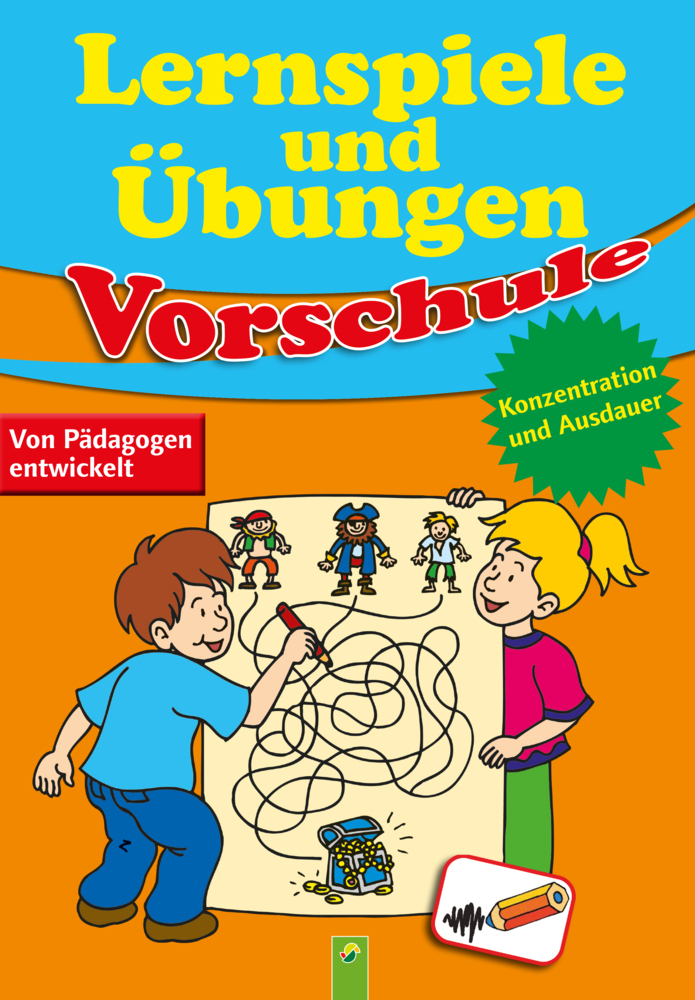 Lernspiele und Übungen Vorschule. Konzentration und Ausdauer