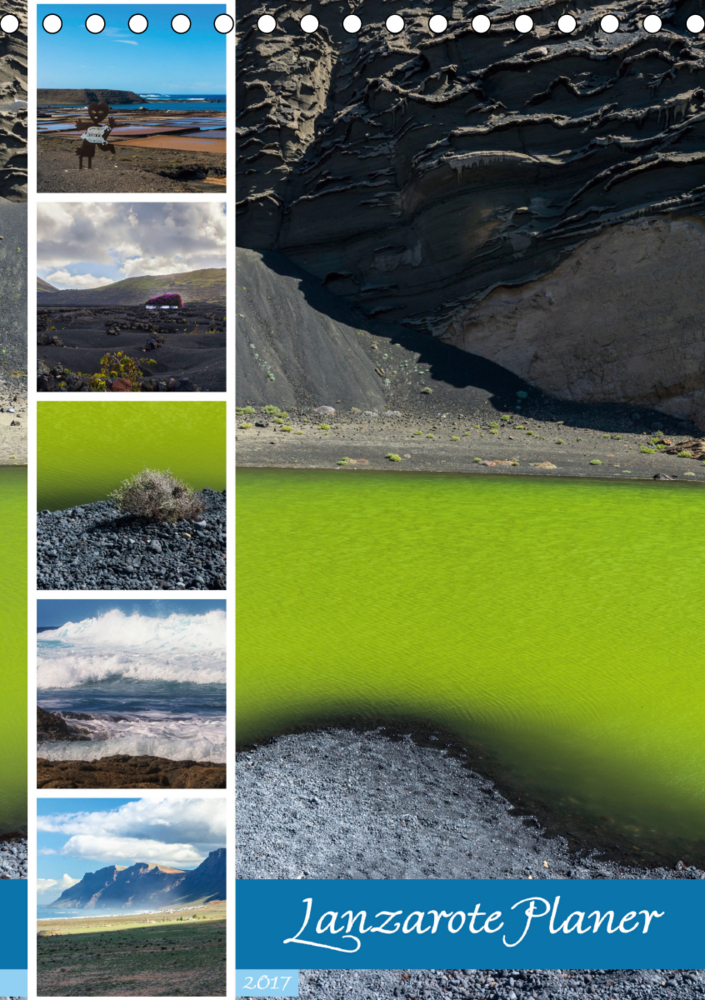 Lanzarote Planer (Tischkalender 2021 DIN A5 hoch)