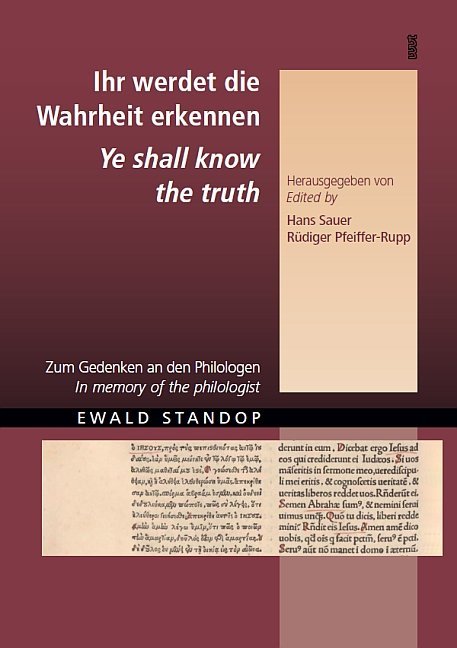 Ihr werdet die Wahrheit erkennen / Ye shall know the truth