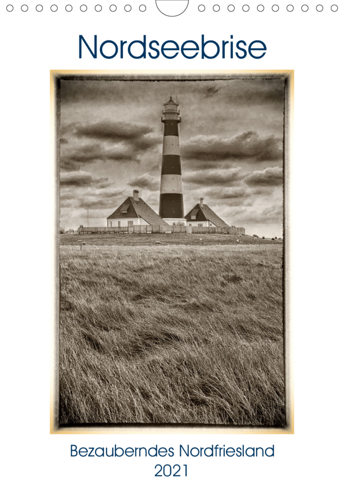 Nordseebrise - Bezauberndes Nordfriesland (Wandkalender 2021 DIN A4 hoch)