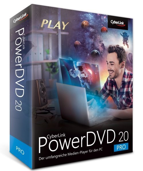CyberLink PowerDVD 20 Pro, 1 DVD-ROM