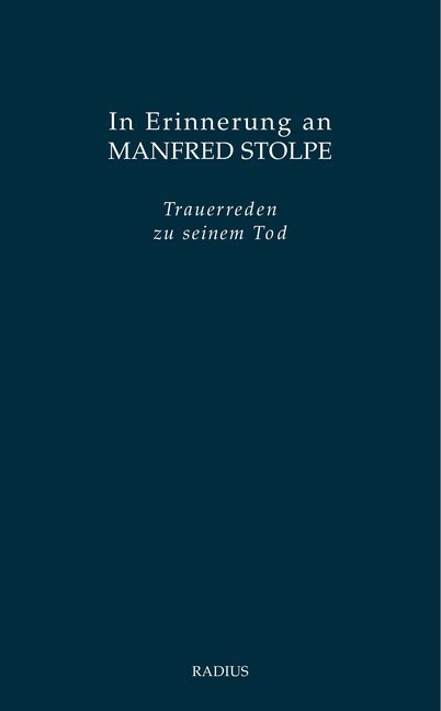 In Erinnerung an Manfred Stolpe