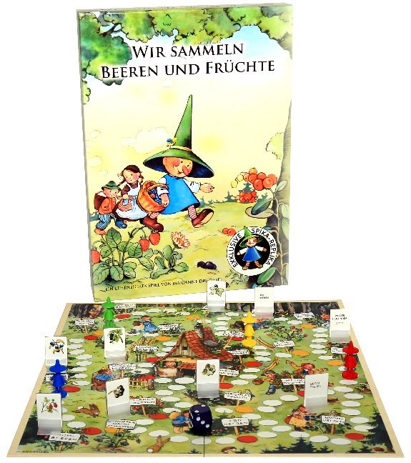 Wir sammeln Beeren und Früchte (Kinderspiel)