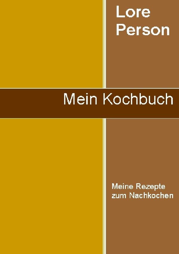 Mein Kochbuch