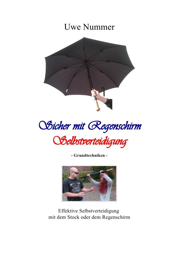Sicher mit Regenschirm Selbstverteidigung