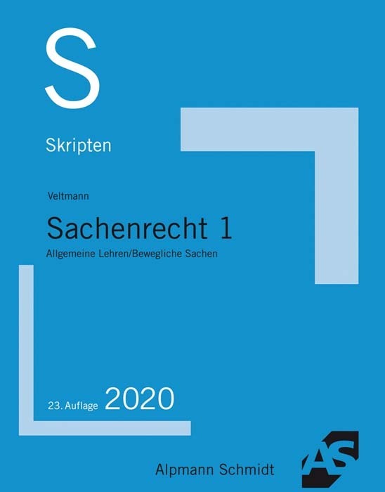 Skript Sachenrecht. Bd.1