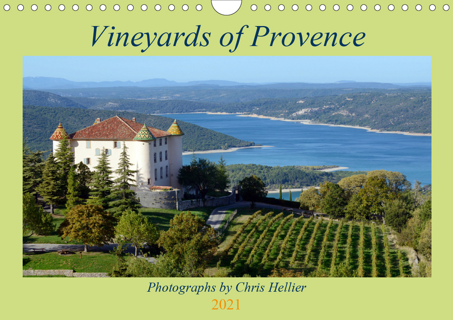 Vineyards of Provence (Wall Calendar 2021 DIN A4 Landscape)