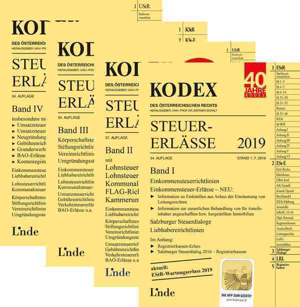 KODEX-Paket Steuer-Erlässe 2020