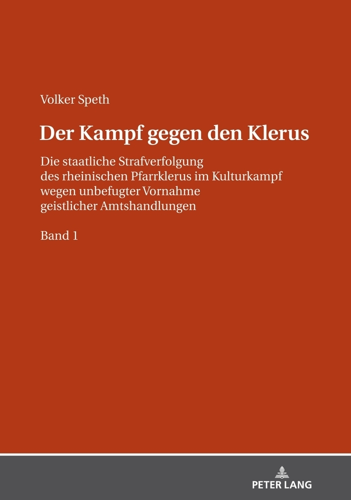 Der Kampf gegen den Klerus