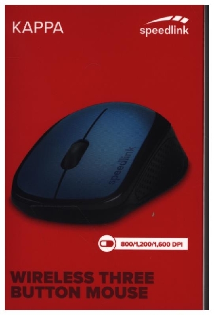 SPEEDLINK KAPPA Mouse - Wireless, blue