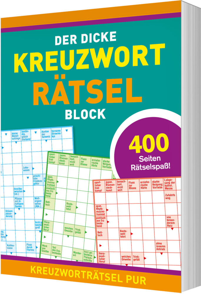 Der dicke Kreuzworträtselblock