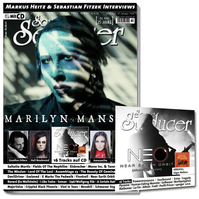 Sonic Seducer 10/2020 + Titelstory Marilyn Manson, m. Audio-CD