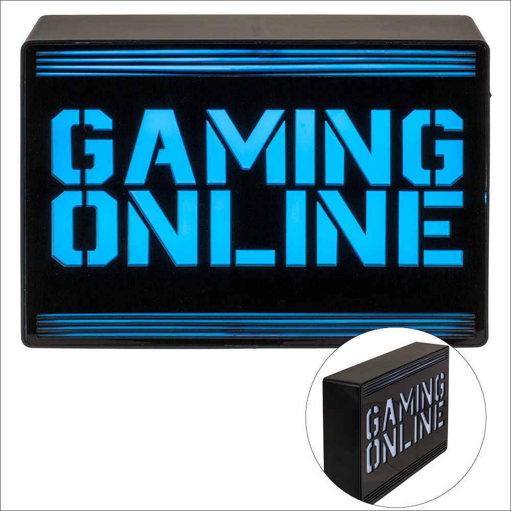 Anzeigetafel beleuchtet Gaming online