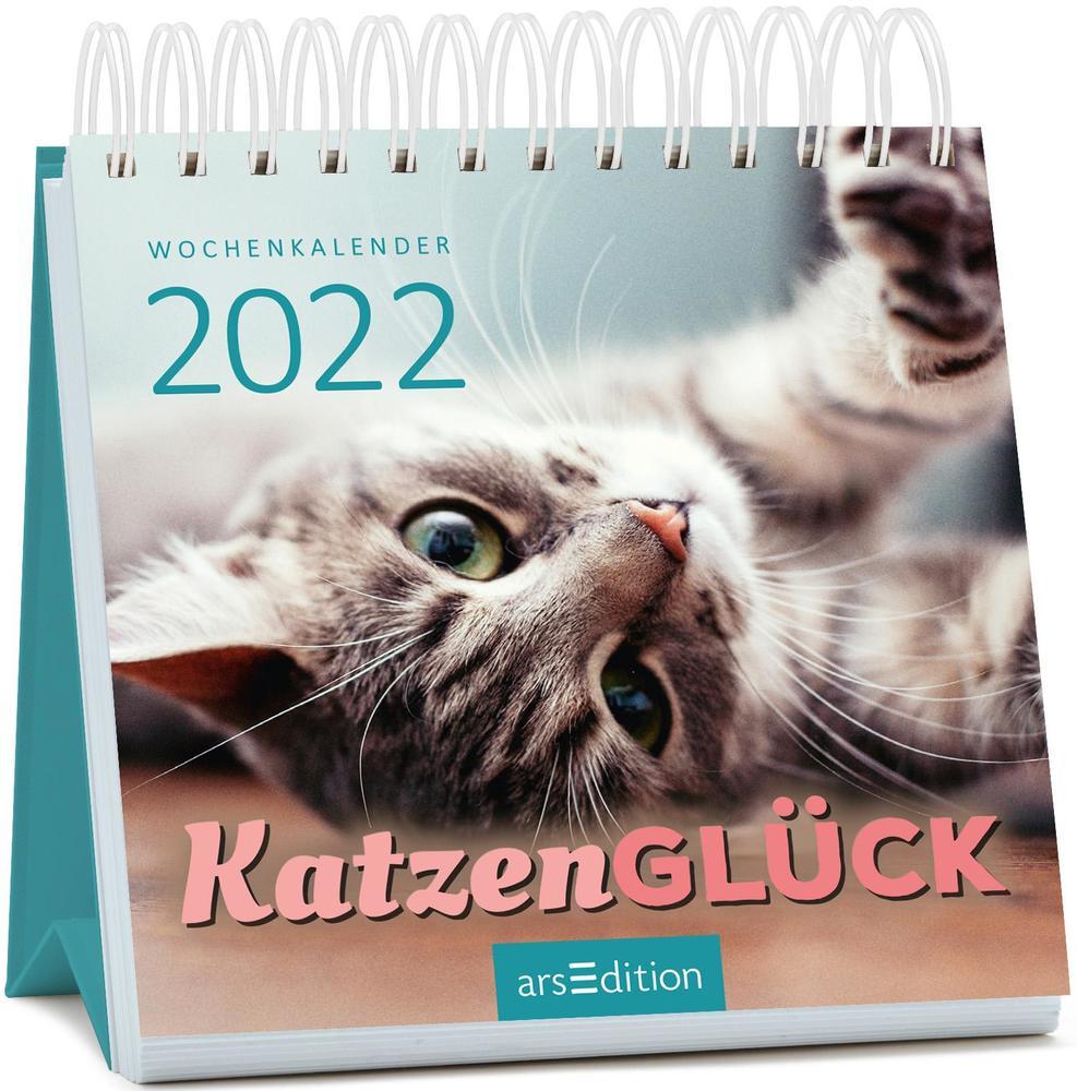 Katzenglück, Miniwochenkalender 2022