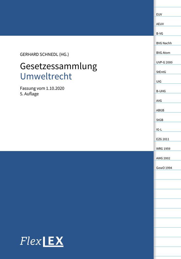 Gesetzessammlung Umweltrecht