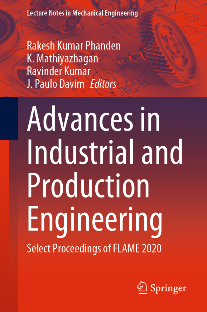 Advances in Industrial and Production Engineering