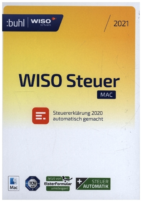 WISO Steuer Mac 2021, CD-ROM
