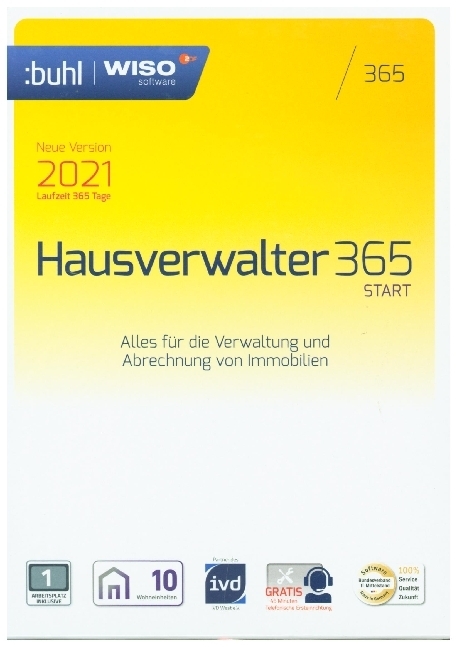 WISO Hausverwalter 365 Start, CD-ROM