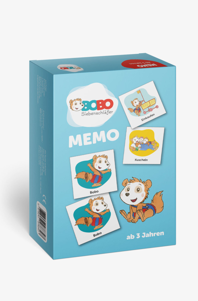Bobo Siebenschläfer Memo (Kinderspiel)