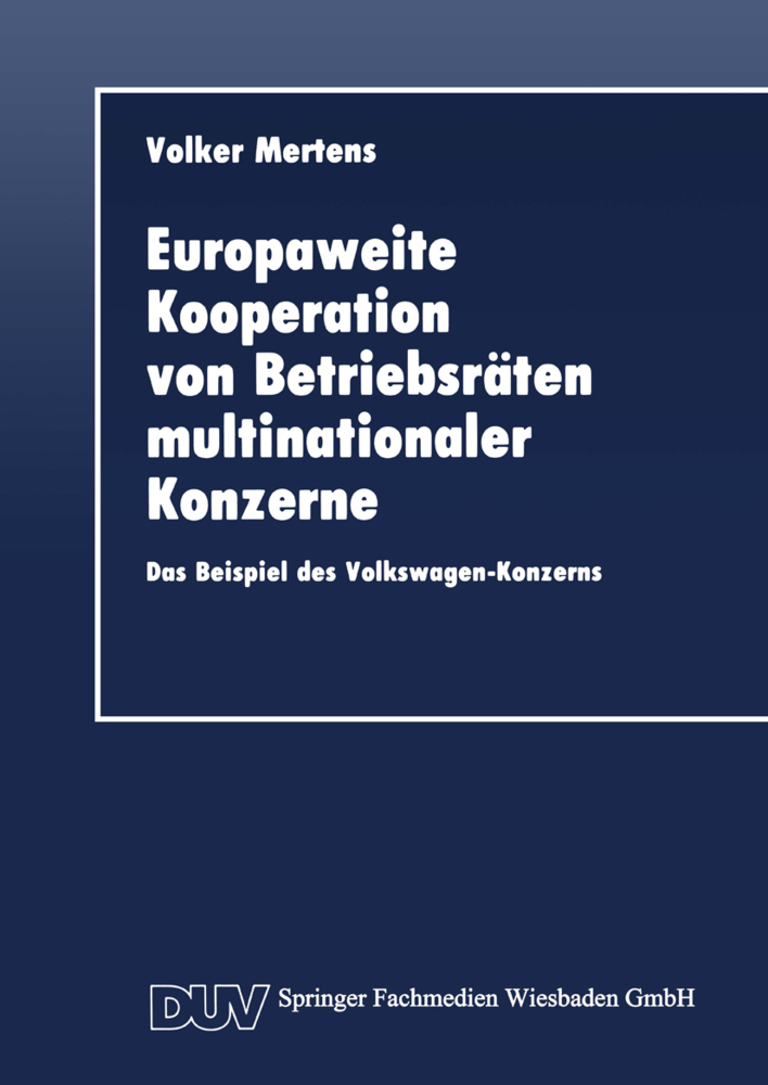 Europaweite Kooperation von Betriebsräten multinationaler Konzerne