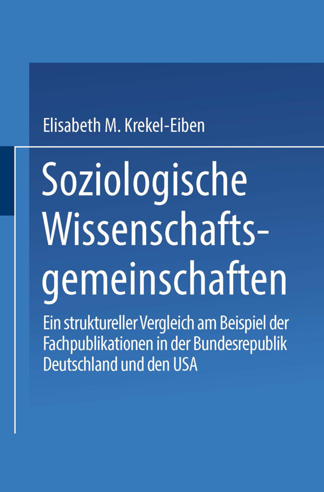 Soziologische Wissenschaftsgemeinschaften