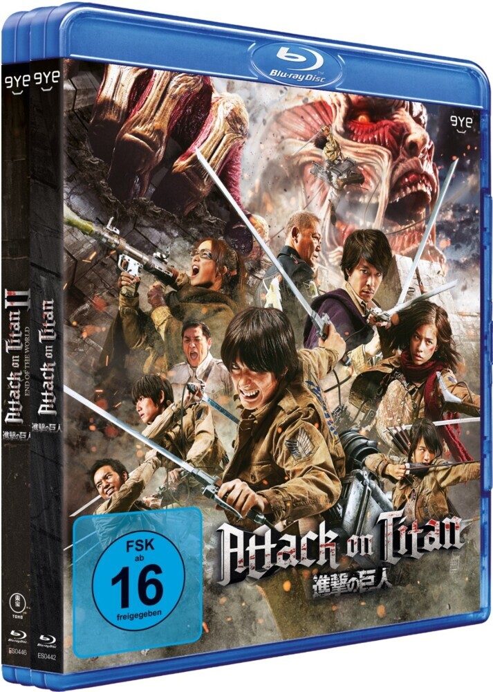 Attack on Titan - Film 1&2 - Bundle (2 Blu-rays)