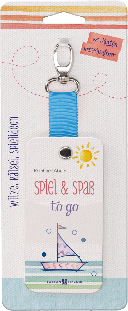 Spiel & Spaß to go, 28 Karten mit Karabiner