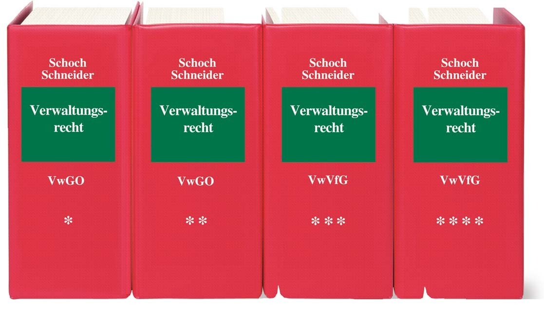 Verwaltungsrecht (VwGO + VwVfG), 4 Ordner (Pflichtabnahme)