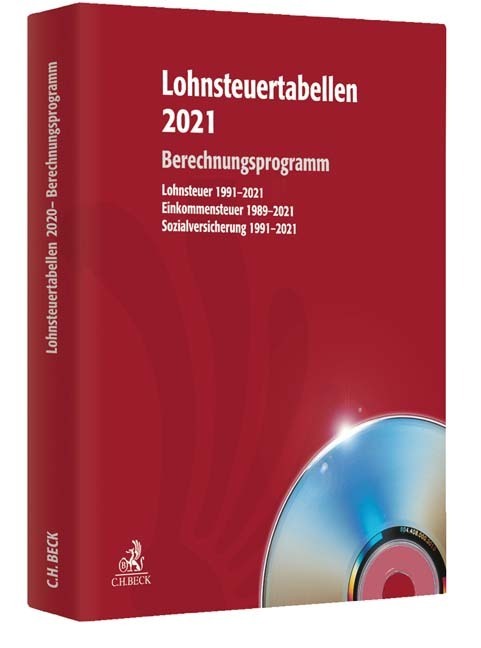 Lohnsteuertabellen 2021 CD-ROM, CD-ROM