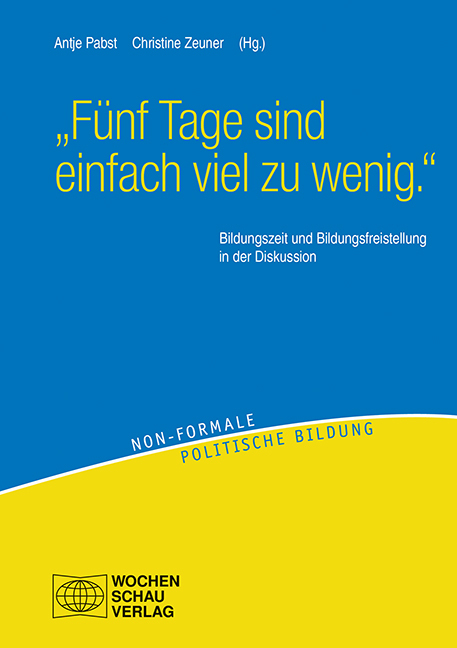 "Fünf Tage sind einfach viel zu wenig.", 3 Teile