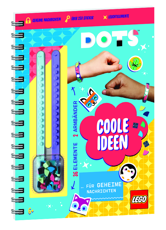 LEGO® DOTS - Coole Ideen ... für geheime Nachrichten, m. 1 Beilage